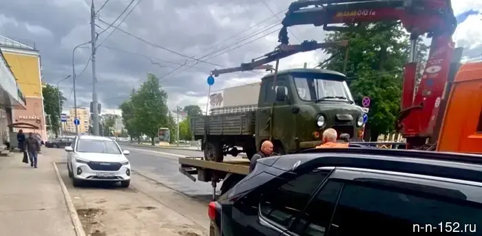 С начала 2026 года с улиц Нижегородского района было убрано 46 брошенных автомобилей.