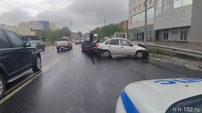 В результате массового ДТП в Кстовском районе пострадали четверо детей и двое взрослых.
