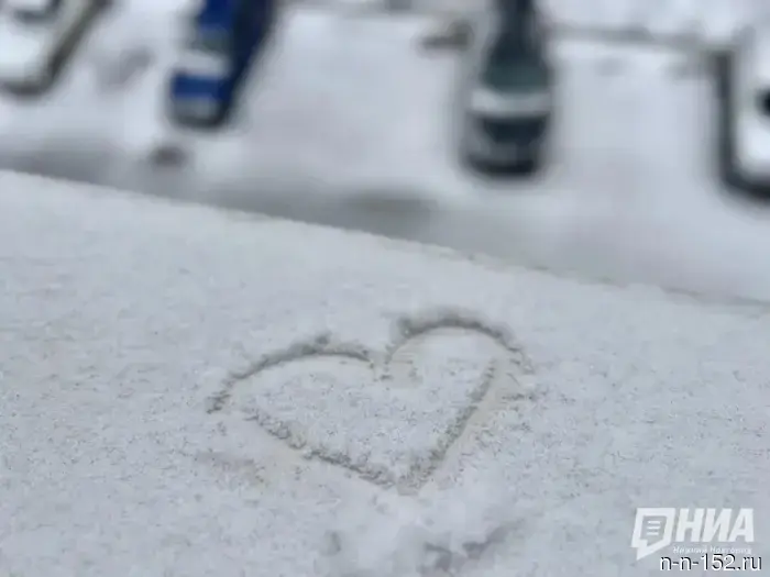 The April snowstorm hit Nizhny Novgorod.