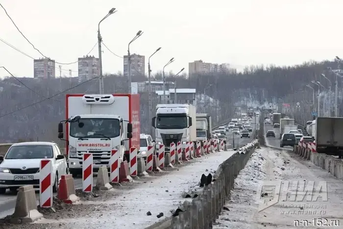 The capital repair of the overpass at the Myzinskii Bridge will be completed in December 2026.