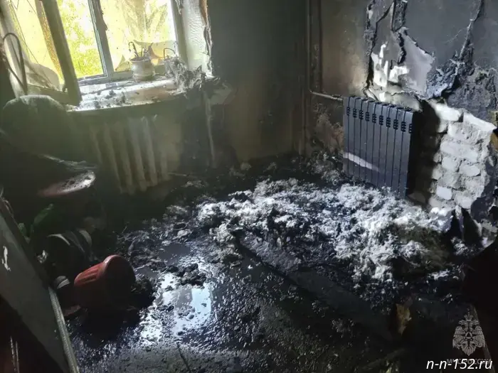 Житель Павлово погиб в своей квартире в результате задымления, вызванного курением.