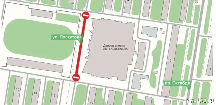 Traffic on Loskutova Street will be restricted on October 20, 22 and 23.