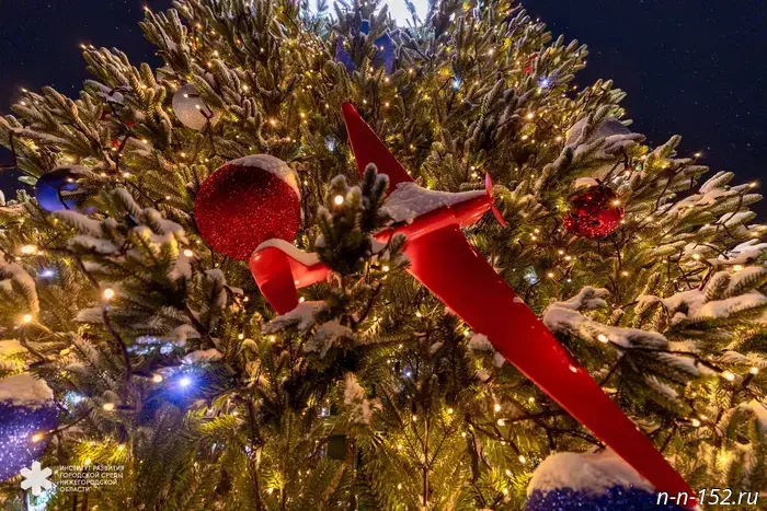 Новогодние елки в Семёнове и Чкаловске вошли в проект по реализации туркода.