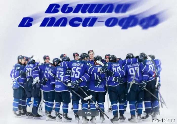 Nizhny Novgorod's "Chaika" defeated "Ladya" with a score of 8:0 and advanced to the MHL playoffs.