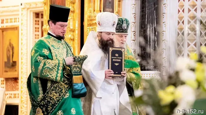 Патриарх всей Руси рукоположил архимандрита Иосифа в епископа Лысковского.