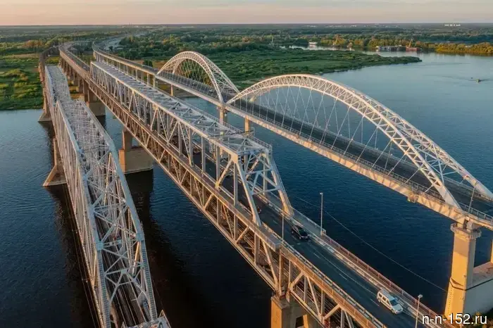 The repair of the new Borsky Bridge was completed in three weeks.
