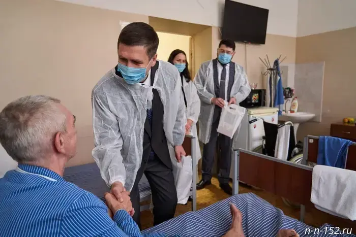 Participants of the special military operation in hospitals in the Nizhny Novgorod region are being wished a Happy New Year.