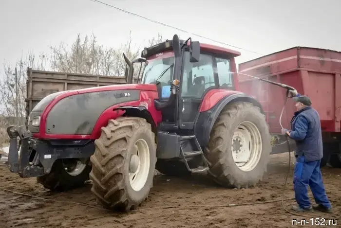 Снег способствовал сохранению урожая в Кстовском районе.