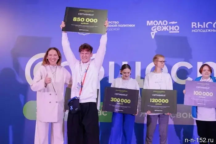 Nizhny Novgorod region topped the Rosmolodezh rating based on the results of monitoring the involvement of regions in the grant competition.