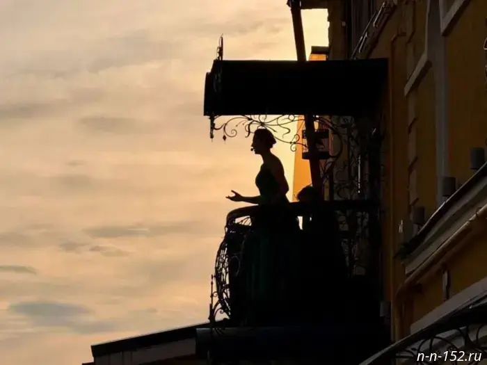 The "Balconies Music" Festival was held in Arzamas for the first time.