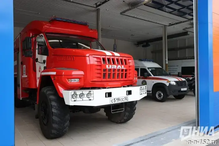 The new fire station building was opened in Dzerzhinsk.