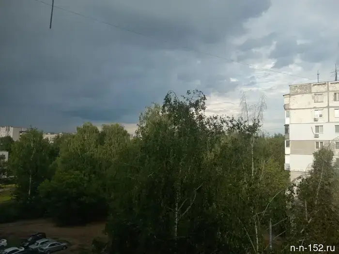 В Нижегородской области вечером 7 июля прогнозируются сильный ветер и гроза.