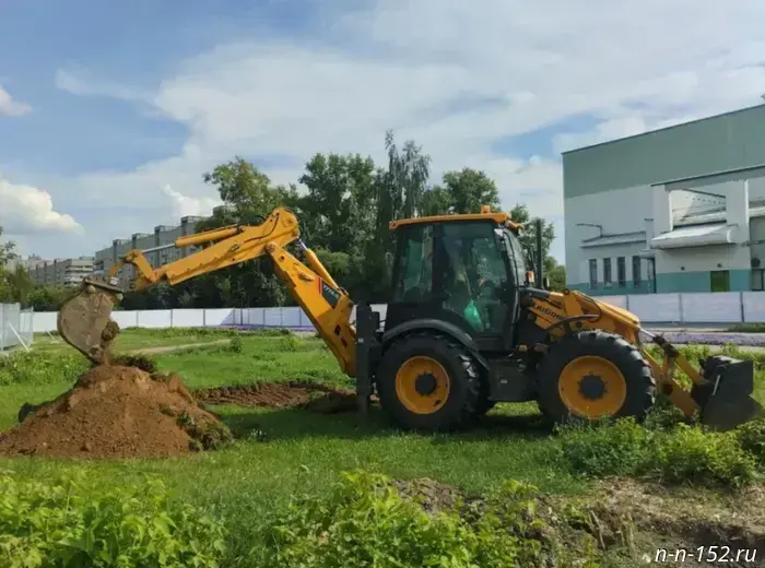 A state of heightened readiness has been declared at the construction site of the cable car across the Oka.
