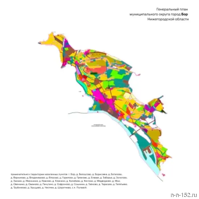 Более 30 населенных пунктов в Борском округе обзавелись новым генеральным планом и нормами землепользования и застройки.