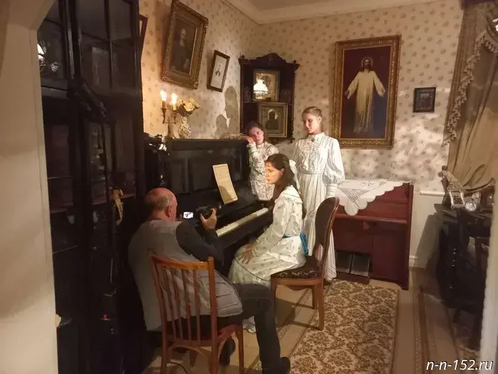 Filming of a documentary about the Ushakov family began in Diveyevo.