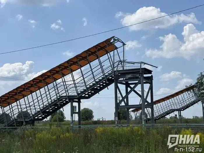 Новый надземный переход на Р-158 возле Нижегородца будет установлен в 2027 году.