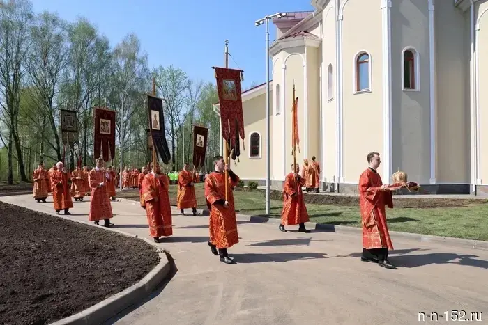 В Нижнем Новгороде прошла церемония освящения храма, посвященного просветительнице Грузии Нине.