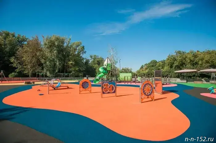 The playground in Switzerland Park was renovated for City Day.