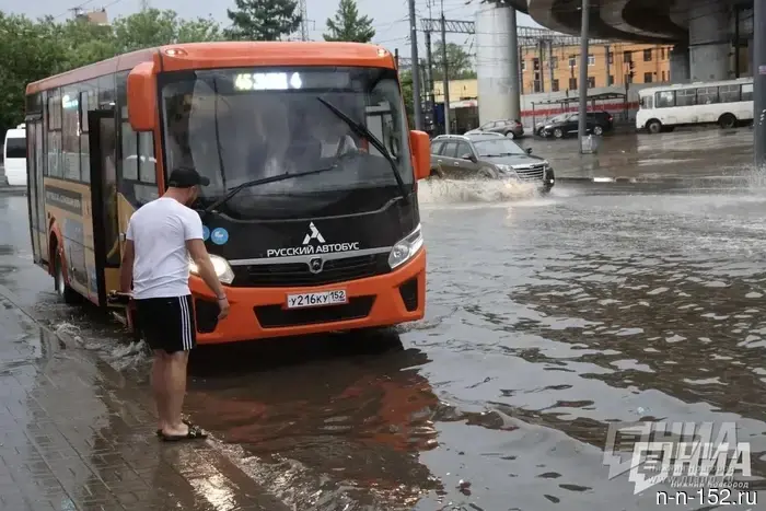 Flood in Nizhny Novgorod: ground transportation has "floated away"