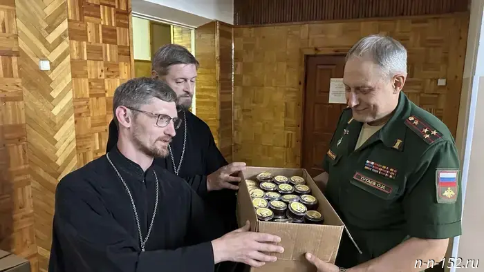 The clergy of the Nizhny Novgorod Diocese visited the military hospital in Nizhny Novgorod.