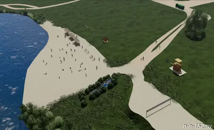 The improvement of the waterfront at Kudma was estimated at nearly 5 million rubles.