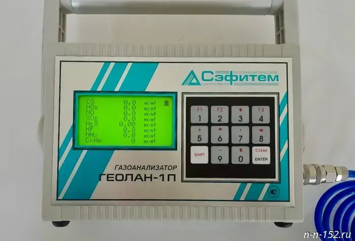 Air in Nizhny Novgorod will be monitored using a gas analyzer.