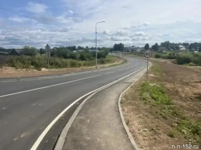 В Тоншаеве запустили движение по мосту через реку Пижму.