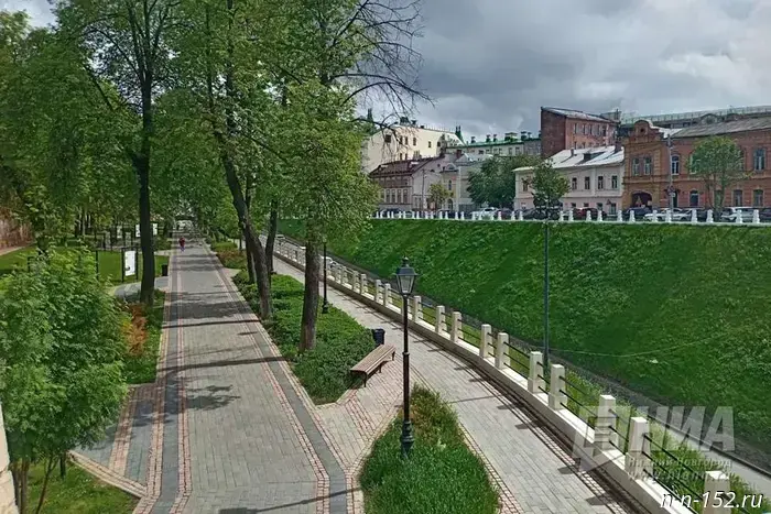 The reconstruction of the slope of Kremlin Boulevard will be completed in August.