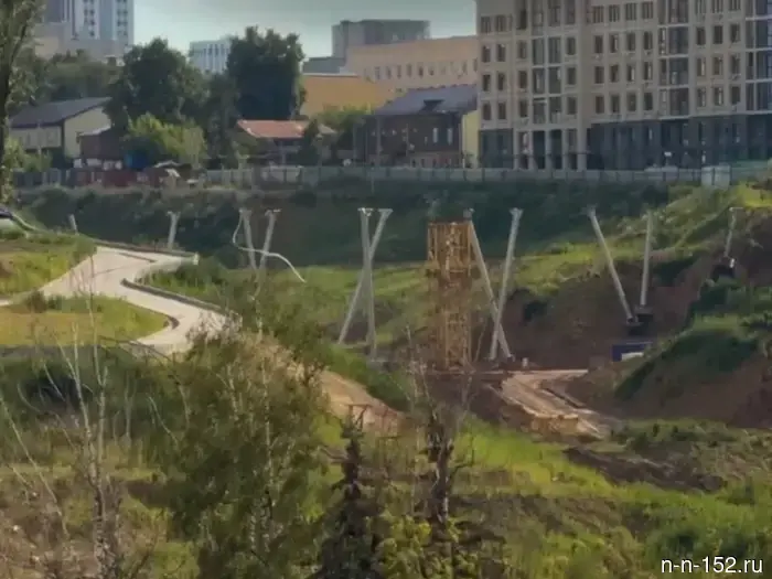 В Нижнем Новгороде началось строительство моста через Почаинский овраг.