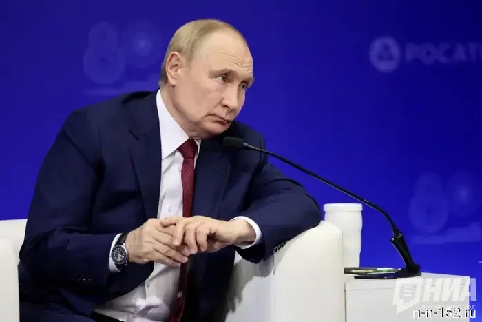 Vladimir Putin commented on the internet outages in major cities.