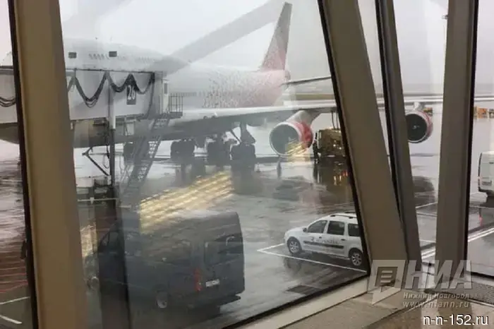 Four flights were delayed at Nizhny Novgorod airport on April 14.