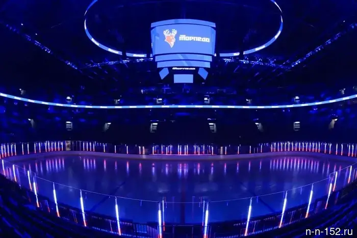 Test matches at the new ice arena in Nizhny Novgorod will take place in September.