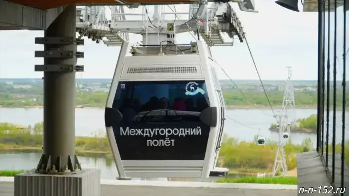 В июле Нижегородская канатная дорога установила рекорд по количеству перевезенных пассажиров.
