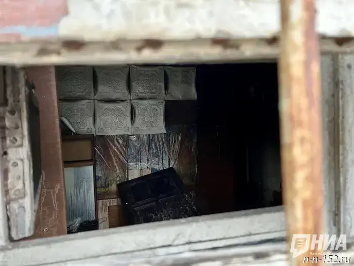 Photos of merchant Guzeev's burned shop in Nizhny Novgorod have been published.