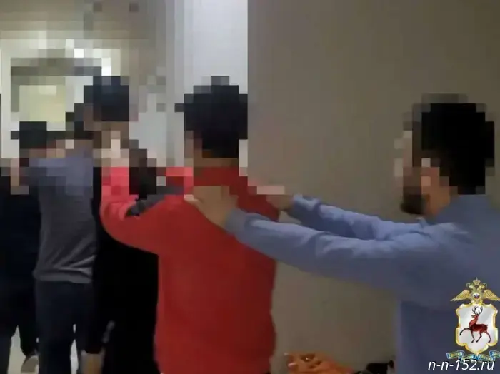 About fifty migrants will be deported from the country after a raid in Nizhny Novgorod.