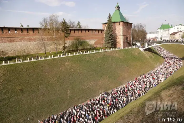 Nizhny Novgorod residents were warned against political processions disguised as religious processions.