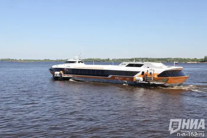 The "Meteor" will operate on the route Nizhny Novgorod - Gorodets during the May holidays.