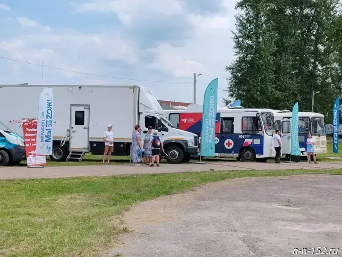 В Лыскове во время марафона "Мы за ZОЖ!" было проведено свыше 500 медицинских исследований.
