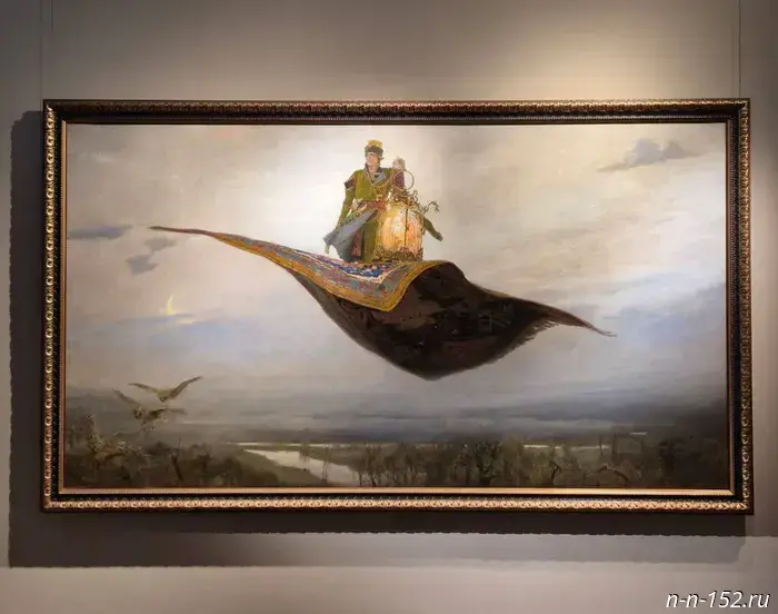 Vasnetsov's "Magic Carpet" has returned to the Nizhny Novgorod Art Museum.