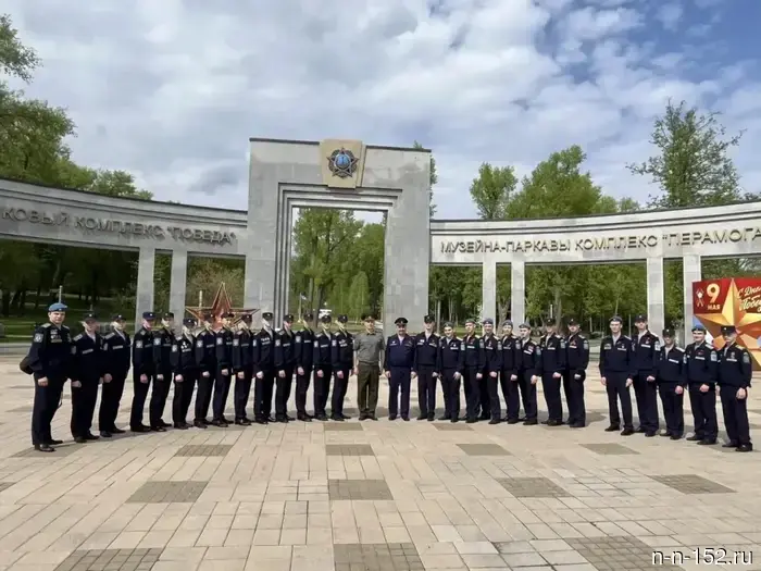 Кадеты из Нижнего Новгорода побывали в Беларуси в честь Дня Победы.