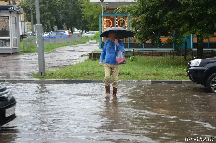 Сильные дожди прогнозируются в Нижегородской области 22 июля.