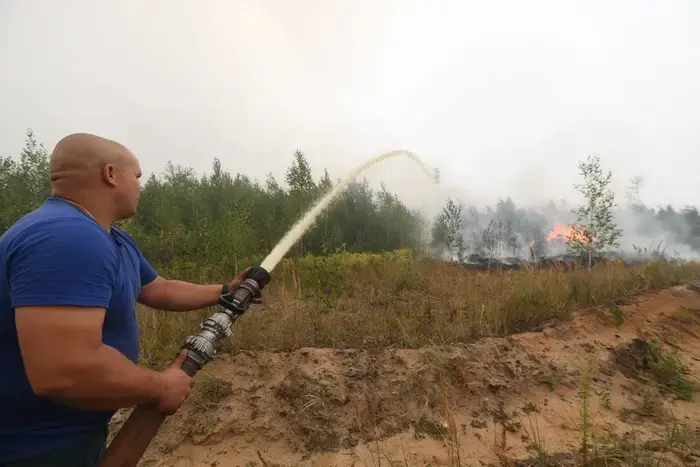 Twelve fires have been recorded in the Nizhny Novgorod region in the past day.