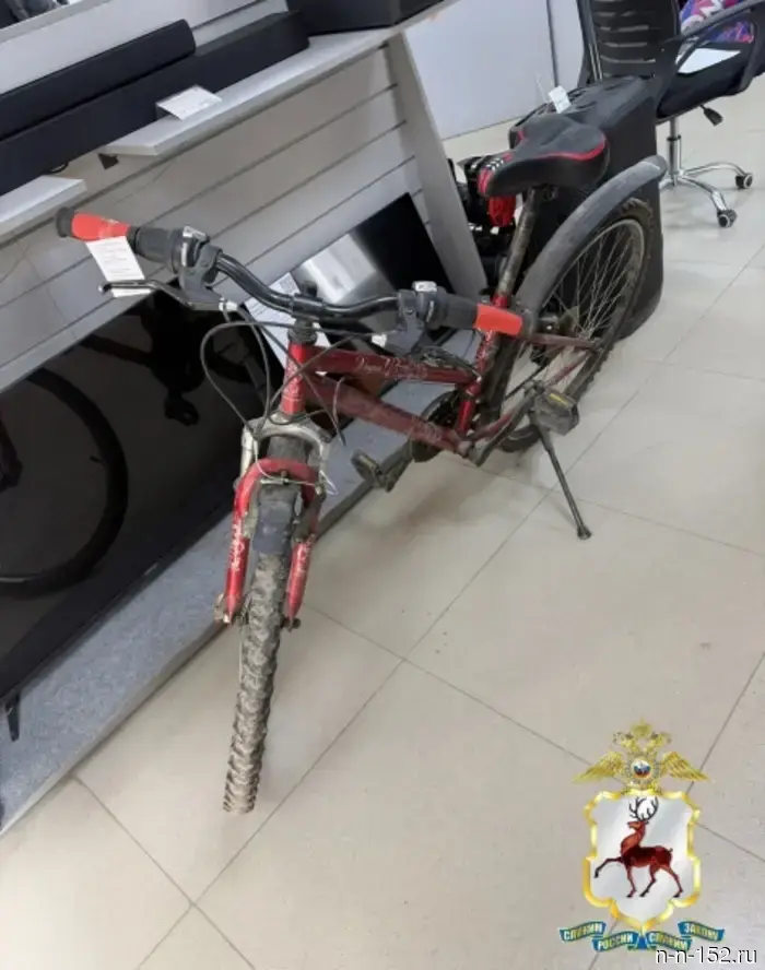 In Dzerzhinsk, the police solved the theft of a bicycle from the entrance.