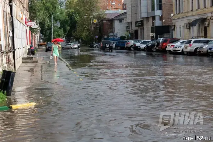 Синоптики ожидают, что в Нижнем Новгороде за три дня выпадет до 35 мм осадков.