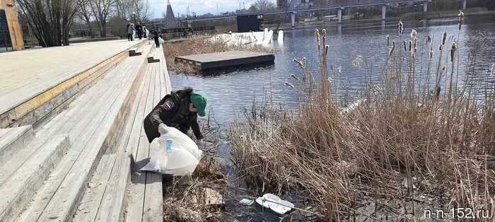 Сотрудники Росприроднадзора Нижегородской области приняли участие во Всероссийской экологической акции «Вода России».