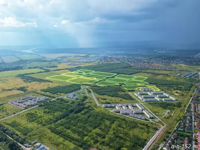 A new residential microdistrict could be built near Nizhny Novgorod.
