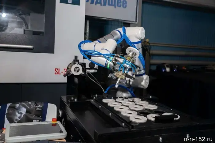 A robotics factory worth 100 million rubles has opened in Nizhny Novgorod.