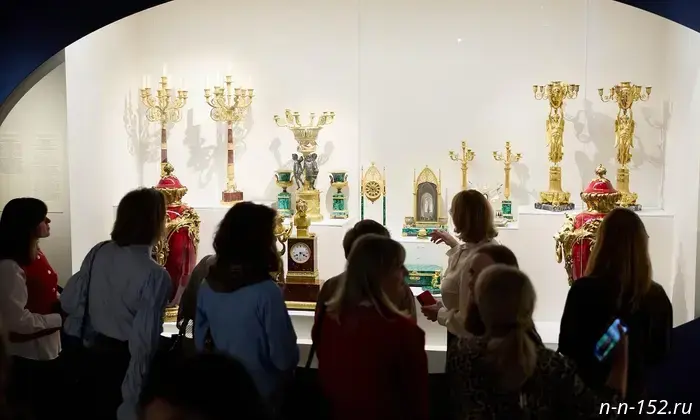 An exhibition of masterpieces from Tsarskoye Selo opened at the Historical Museum in Moscow.