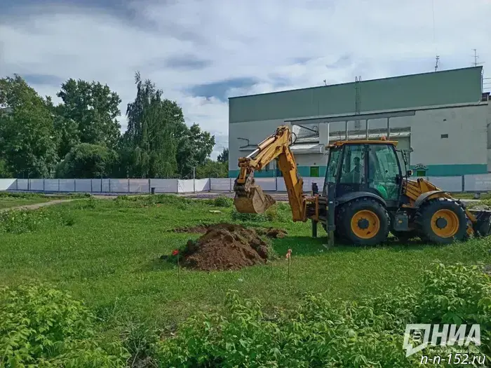 A cable car across the Oka began construction in Nizhny Novgorod.