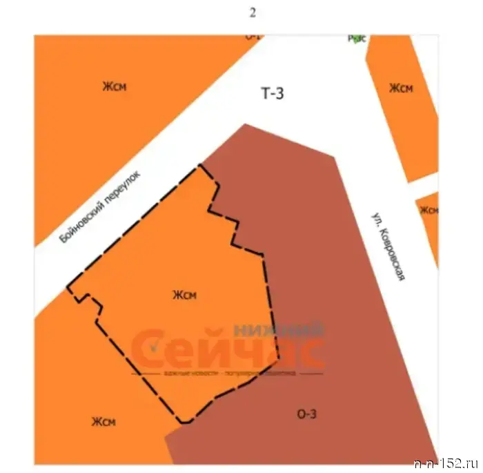 Changes have been made to the general plan of Nizhny Novgorod.